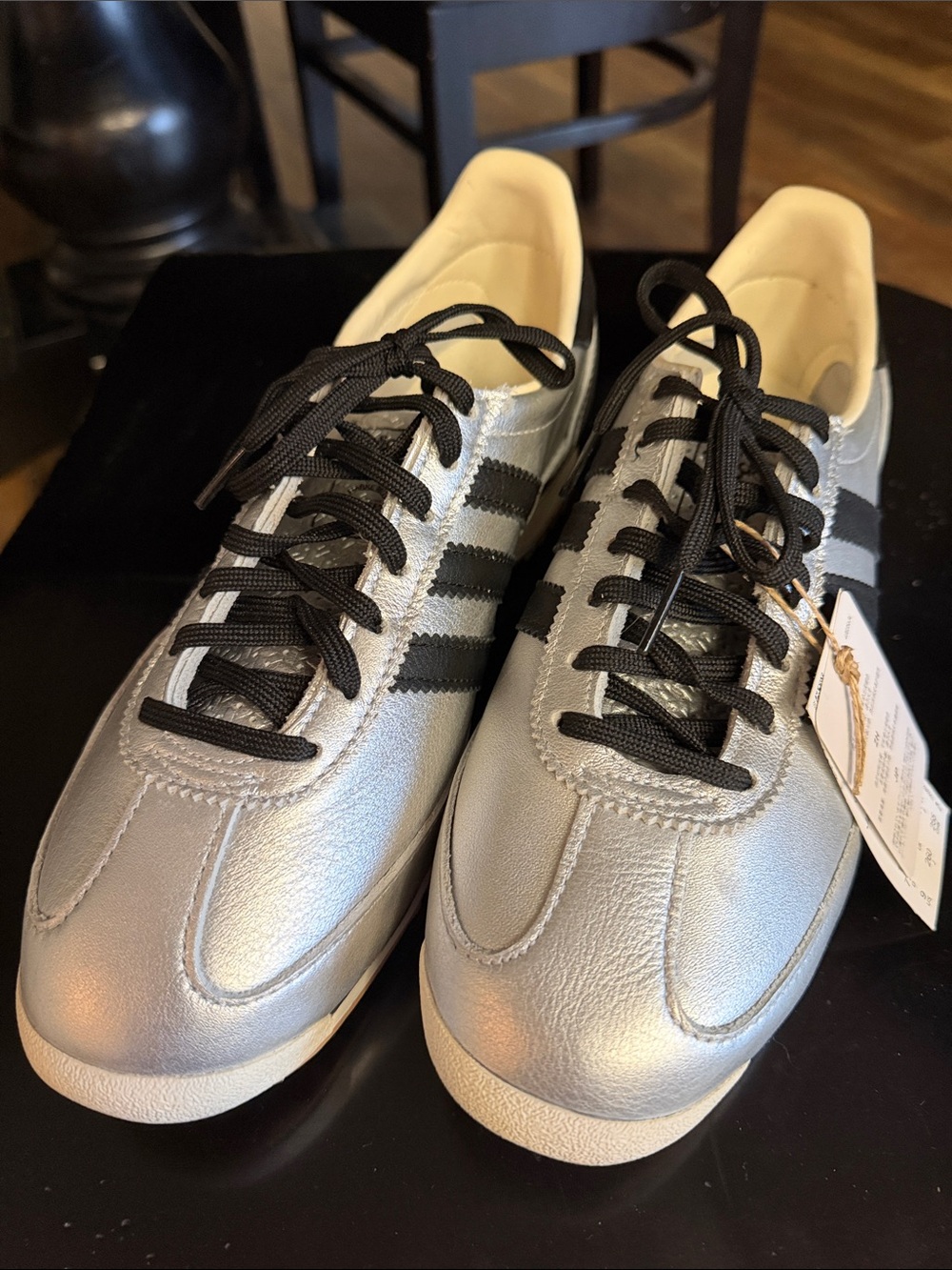 Adidas Originals SL 72 OG SilverMetallic/Core Black 9 Retro-Chic Sporty - Picture 2 of 10